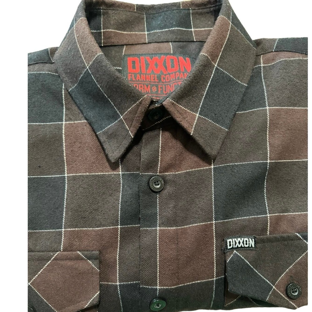 Dixxon Flannel Company Form And Function Brown Bl… - image 3